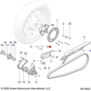 Slider-Chain by Polaris 5454707 OEM Hardware