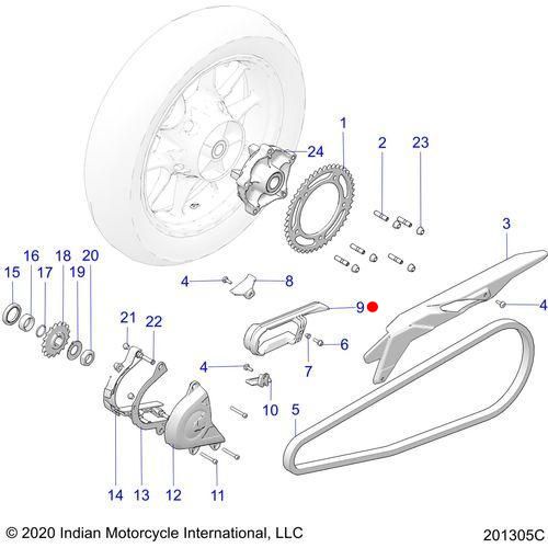 Slider-Chain by Polaris 5454708 OEM Hardware