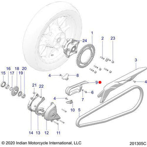 Slider-Chain by Polaris 5454708 OEM Hardware