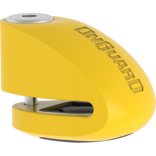 Western Powersports Disc Lock Smart Alarm Disc Lock Yellow 10Mm Pin by Onguard 45008263