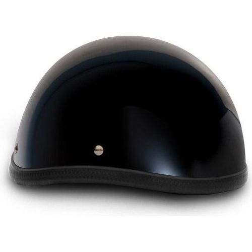 Smokey W/O Snaps- Hi-Gloss Black by Daytona Helmets