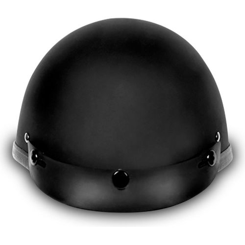 Smokey W/ Snaps- Dull Black by Daytona Helmets