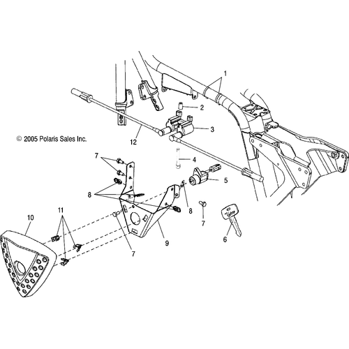 Spacer by Polaris 5132791 OEM Spacer