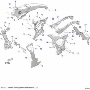 Spacer Frame by Polaris 5138436 OEM Spacer