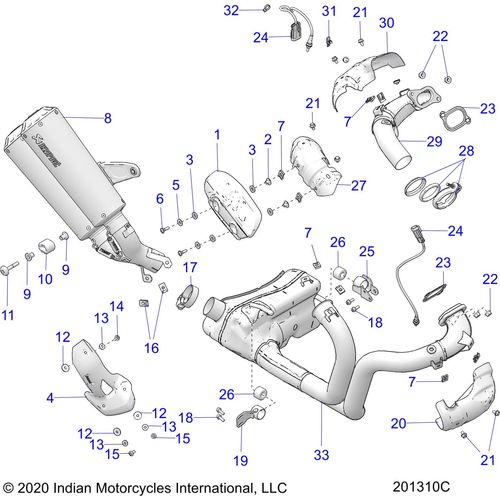 Spacer-Heatshield 20Mm by Polaris 7521177 OEM Spacer