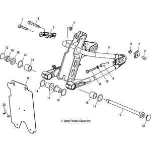 Off Road Express OEM Hardware Spacer, Swing Arm Alignment by Polaris 5131908