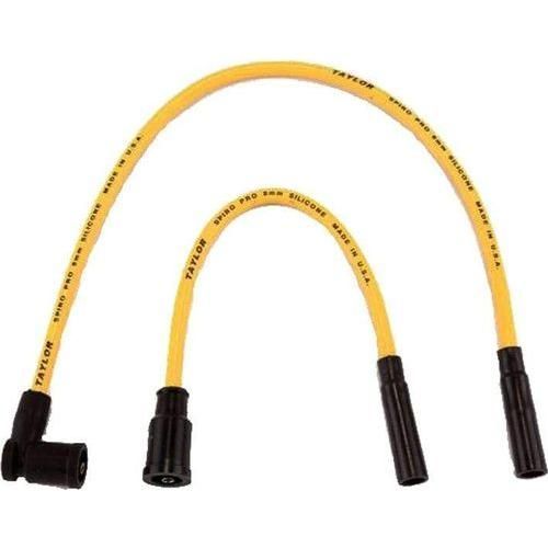 Spark Plug Wires Yellow by Trik Wires TRK-08-YE Spark Plug Wires