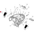 Speaker Grill for Trunk Right Side by Polaris 5436382 Speaker Grill