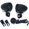 Speaker Pods Road Thunder w/ Bluetooth Audio Controller Satin Black by MTX