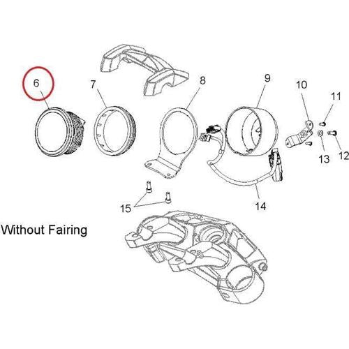 English Speedometer by Polaris 3280507 Speedometer