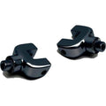 Splined Passenger Board Mount Adapter Black by Kuryakyn