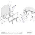 Spool-Windshield Ind Black by Polaris