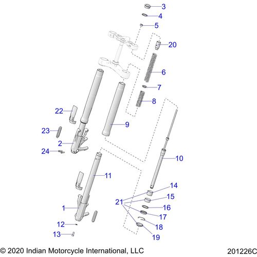 Spring Lower by Polaris 7045683 OEM Hardware