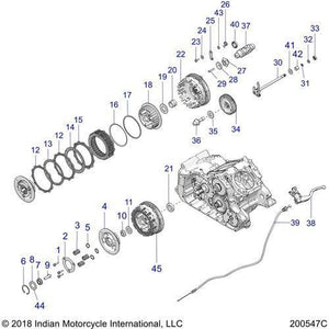 Spring-Torsion LH Detent by Polaris 7045544 OEM Hardware