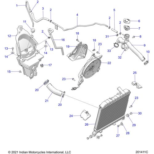 Springband-Clamp 35/12 Black by Polaris 7080844 OEM Hardware