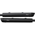 Stage 1 Oval Slip-On Muffler Kit - Matte Black by Polaris