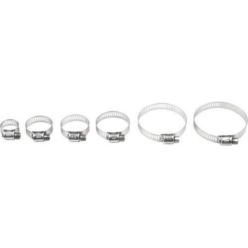 Western Powersports Hose Clamps Stainless Steel Hose Clamps 10-25Mm 10/Pk By Helix 111-6208