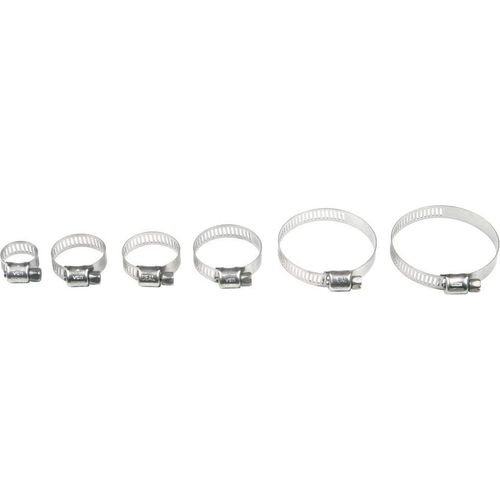 Western Powersports Hose Clamps Stainless Steel Hose Clamps 32-58Mm 10/Pk By Helix 111-6228