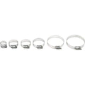 Stainless Steel Hose Clamps 32-58Mm 10/Pk By Helix