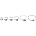 Stainless Steel Hose Clamps 58-83Mm 10/Pk By Helix