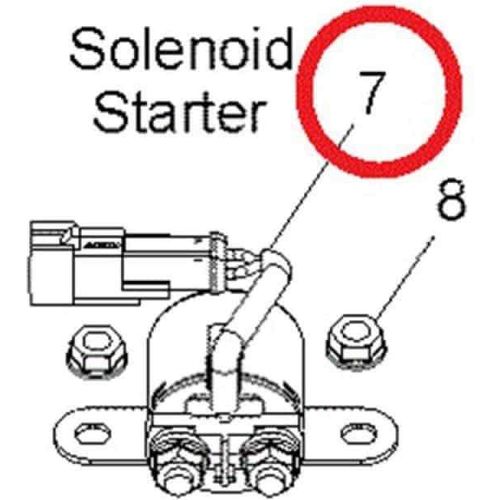Off Road Express Starter Repair Starter Solenoid by Polaris 4012001