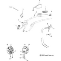 Steering, Controls And Mirrors - 2009 Victory Hammer/Hammer Sport All Options - V09Hb36/Hs36