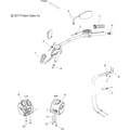 Steering, Controls And Mirrors - 2012 Victory Kingpin - V12Cb36Np/Npc/Npa