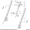 Steering, Front Forks - 2019 Indian Ftr 1200