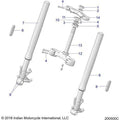 Steering, Front Forks - 2020 Indian Ftr 1200