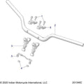 Steering, Handlebar Mounting - 2022 Indian Ftr 1200