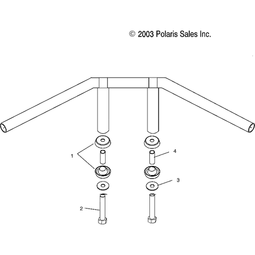 Steering, Handlebar Mounting (Anss) - 2004 Victory Victory Vegas All Options - V04Gb16/Nc16 Schematic 5648 OEM Schematic