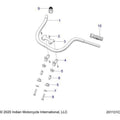 Steering, Handlebar Mounting & Grips All Options - 2022 Indian Springfield 116