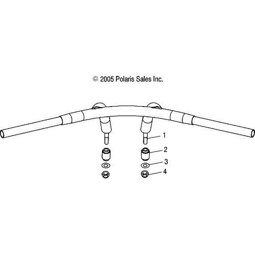 Steering, Handlebar Mounting (Ness) - 2006 Victory Vegas Jackpot All Options - V06Xb26 Schematic 5187 OEM Schematic