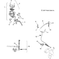 Steering, Hydraulic Clutch Lever And Hose - 2008 Victory Vision All Options - V08Sb36/Sd36