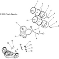 Steering, Speedometer - 2007 Victory Hammer All Options - V07Hb26/Hs26