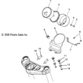 Steering, Speedometer - 2007 Victory Jackpot/Ness All Options - V07Xb26/Bc26