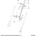 Steering, Upper And Lower Clamps - 2022 Indian Ftr 1200 Carbon