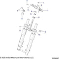 Steering, Upper And Lower Clamps All Options - 2021 Indian Chieftain Dark Horse