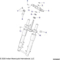 Steering, Upper And Lower Clamps All Options - 2021 Indian Roadmaster Dark Horse