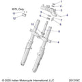 Steering, Upper And Lower Clamps All Options - 2021 Indian Scout Bobber Sixty