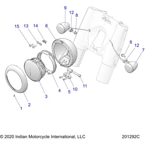 Stop-Rear by Polaris 5458878 OEM Hardware