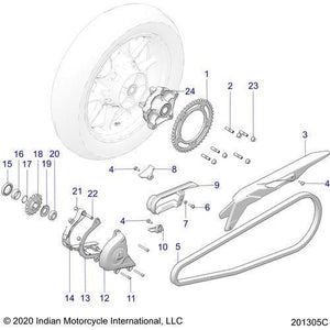 Stud-M10X1.25X41 by Polaris 7521123 Stud