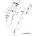 Suspension, Front Forks - 2014 Victory Cross Country/Touring/15Th Anniversary All Options - V14Da/Db/Dw/Tw/Zw36