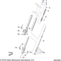 Suspension, Front Forks All Options - 2020 Indian Challenger Base/Limited