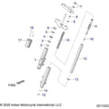 Suspension, Front Forks All Options - 2021 Indian Chief Vintage Dark Horse 116