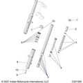 Suspension, Front Forks All Options - 2022 Indian Chief 111