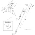 Suspension, Front Forks, Kayaba - 2010 Victory Kingpin All Options - V10Cb26/Pb26