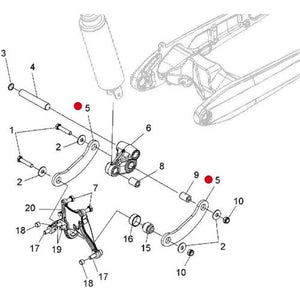 Suspension Link Strap by Polaris 5247519 Lowering Link