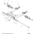 Suspension, Rear Asm., Swing Arm And Shocks All Options - 2020 Indian Scout Bobber Sixty