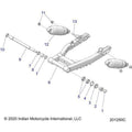 Suspension, Rear Asm., Swing Arm And Shocks All Options - 2022 Indian Chief Bobber 111
